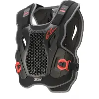 Alpinestars Bionic Action Rintapanssari, jossa on selkäsuoja Musta unisex, size XL/2XL