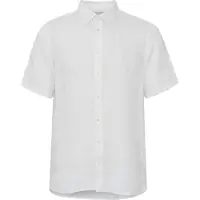 Casual Friday Cfanton Ss Linen Shirt - White - S