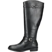 Pikolinos for woman. W3C-9632 Leather Boots Puertollano black (39), Flat, 1 to 3 cm, Zip, Casual