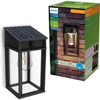 Philips LED-ulko Geri UE Sensor, kulmikas, IP44, Musta, Metalli