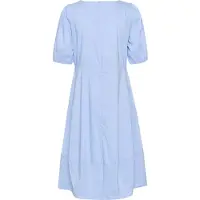 Culture Cuantoinett Ss Dress - Blue - XXL