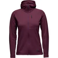 Black Diamond Women's Coefficient Fleece Hoody Blackberry Pitkähihaiset paidat L