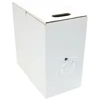 Microconnect Cat5e U/UTP 305m -verkkokaapeli, valkoinen