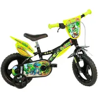 Dino Bikes Lasten polkupyörä 12" vihreä/musta