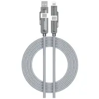 Riversong Hercules C7 66W 4-in-1 USB-A USB-C Lightning Grey