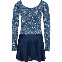 Hummel Hmljr Mix Gymsuit L/S - Navy - 128