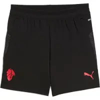Puma Ac Milan Treenishortsit - Musta/kaikille Aikoille Punainen Lapset - , koko 164 cm