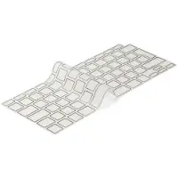 PHILBERT Keyboard Cover for MacBook Air 2018 - Transparent/Rainbow