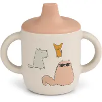 Liewood Neil Sippy Cup - Pink - ONE SIZE