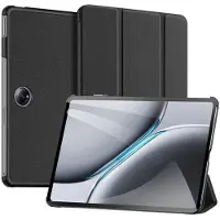 DUX OnePlus Pad 2 DOMO Series Trifold Suojakotelo - Musta