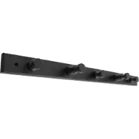 Home>it Pine coat rack - 5 pegs - Musta