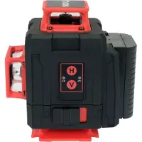 YATO Ristilinjalaser YT-30417; 3,7 V; 2x4,0 Ah akku