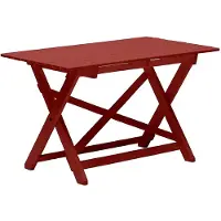 Hillerstorp , Torpet 67x109 cm pöytä punainen