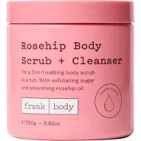 Frank Body Rosehip Body Scrub & Cleanser 250 g