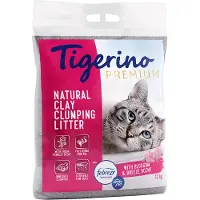 Tigerino 2x12kg Premium Febreze Fresh kukkaistuoksu kissanhiekka