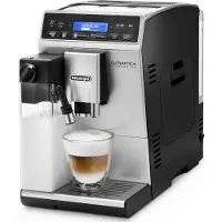 De'Longhi Autentica Cappuccino ETAM 29.660 -täysautomaattinen espressokone, musta, hopea
