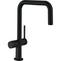 Hansgrohe Talis M54 220U APK-liitäntä musta keittiöhana