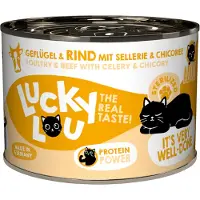 Lucky Lou Ekonomipakkaus: 24x200g Lifestage Steriloitu siipikarjanliha kissanruoka märkä