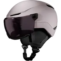 Atomic Revent Visor, laskettelukypärä visiirillä, junior, harmaa