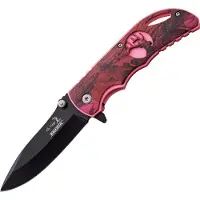 ELK RIDGE Linerlock A/O Pink Camo
