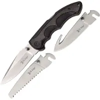 ELK RIDGE Blade Change Lockback Black
