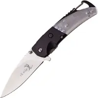 ELK RIDGE LED Linerlock A/O Black