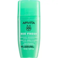 Apivita Bee Fresh Deodorant roll-on-deodorantti hikoilun ja hajujen ehkäisyyn 50 ml