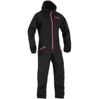 Snowpeople Ride musta/pinkki nuorten kelkkahaalari