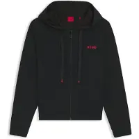 HUGO for woman. 50556350 Sweatshirt Id black (M), Homewear, Cotton, Long sleeve