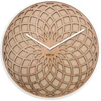 Nextime 3149BE, AA, beige, valkoinen, puu, puu, 55 mm, 1,05 kg, 50 cm