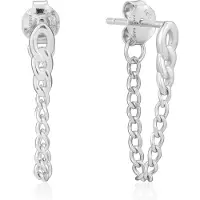 Ania Haie 925 Sterling hopea Chain Reaction korvakorut AH-E021-03H
