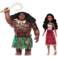 Disney Princess Vaiana Ja Maui-nuket