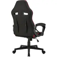 Sense7 Knight fabric armchair black-grey