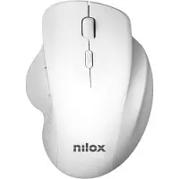 Nilox -WIRELESS ERGONOMIC MOUSE WHITE (NXMOWI3002)