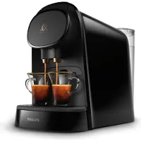 Philips L'Or Barista LM8012 / 51 dubbel espressokapsel kaffemaskin - röd + 9 kapslar