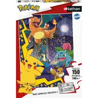 Nathan Pulmapeli 150 palasta Pokémonin kaupunki, Pokémon, lapsille, alkaen 7-vuotiaista, , 086189