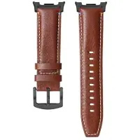 CaseOnline Nahkainen kellon ranneke Samsung Galaxy Watch 8 (44mm) - Chestnut Oak