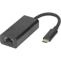 Deltaco – USB-C Gigabit Network adaptor with MAC address pass-through (USBC-GIGA-MAPT)