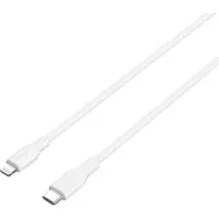 Deltaco – USB-C - Lightning kaapeli, 1m, valkoinen (IPLH-451-1)