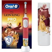 Oral-B PRO Kids 3+ The Lion King sähköhammasharja sisältää kotelon lapsille 1 kpl