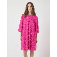 Y.A.S Yasdio 3/4 Short Dress - D2D - Pink - 34