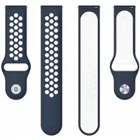CaseOnline EBN Sport Kellon ranneke Suunto Run - Navy/valkoinen