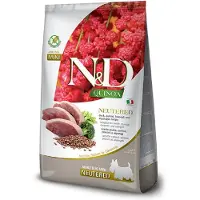 Farmina N&D Quinoa Sterilized pienille koirille ankkaa, parsakaalia ja parsaa, 800 g