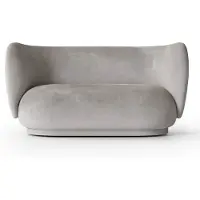 Ferm Living , Rico 2-istuttava sohva Faded - Concrete