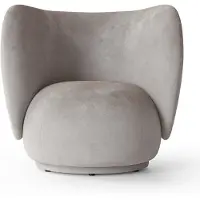 Ferm Living , Rico Lounge nojatuoli Faded - Concrete