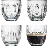 La Rochère Troquet espressolasi 10 cl 4 osaa Kirkas