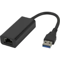 Deltaco USB-A Gigabit Network adaptor w/MAC address pass-through