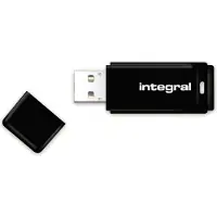 Integral USB-muistitikku - - 128 Go - USB 2.0 - Musta