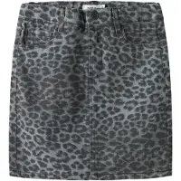 Name it Nkfsalli Twill Hw Skirt 5422-Td N - Grey - 158