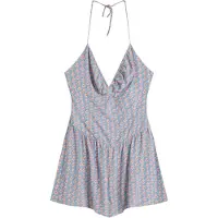 Bershka Haalari beige / vaaleansininen / tummanvioletti / vanha roosa